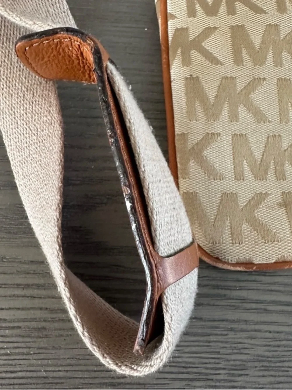 Michael Kors Crossbody Bag Brown‎ Tan